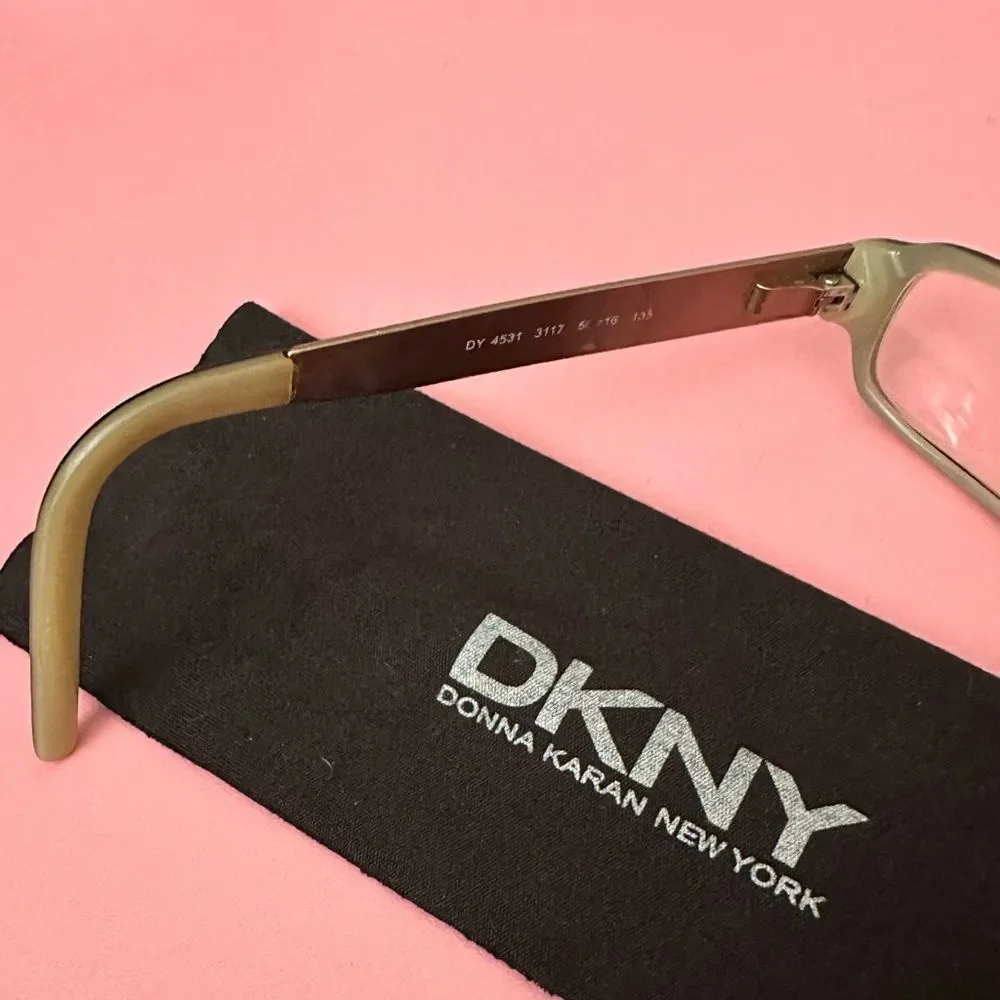 Donna Karen New York - brown DKNY Glasses with Case